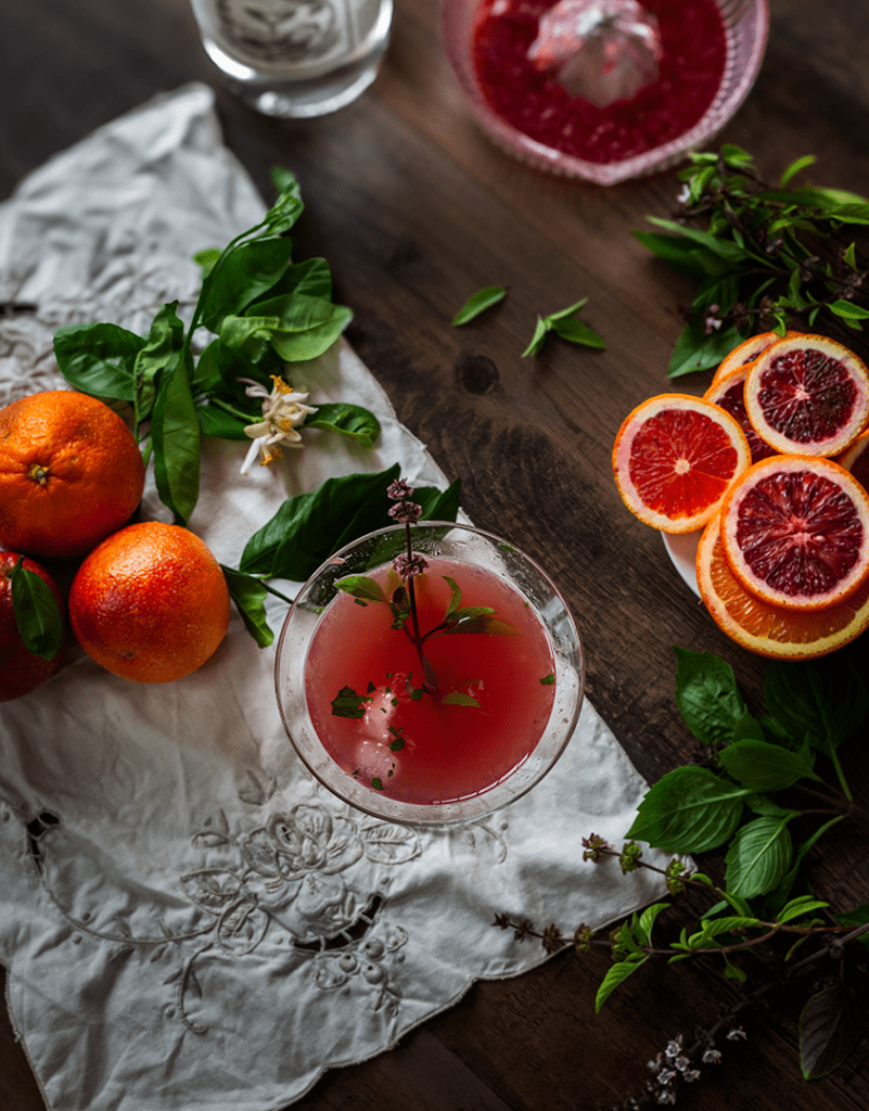 A Cool Season Gin Cocktail