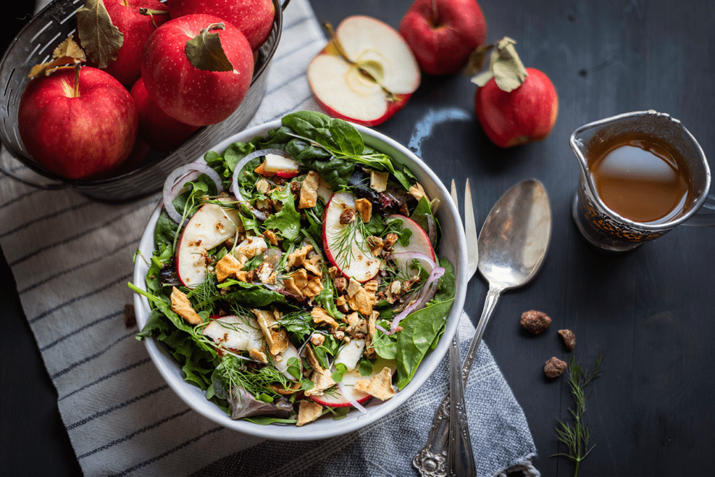 Apple Cheddar Salad