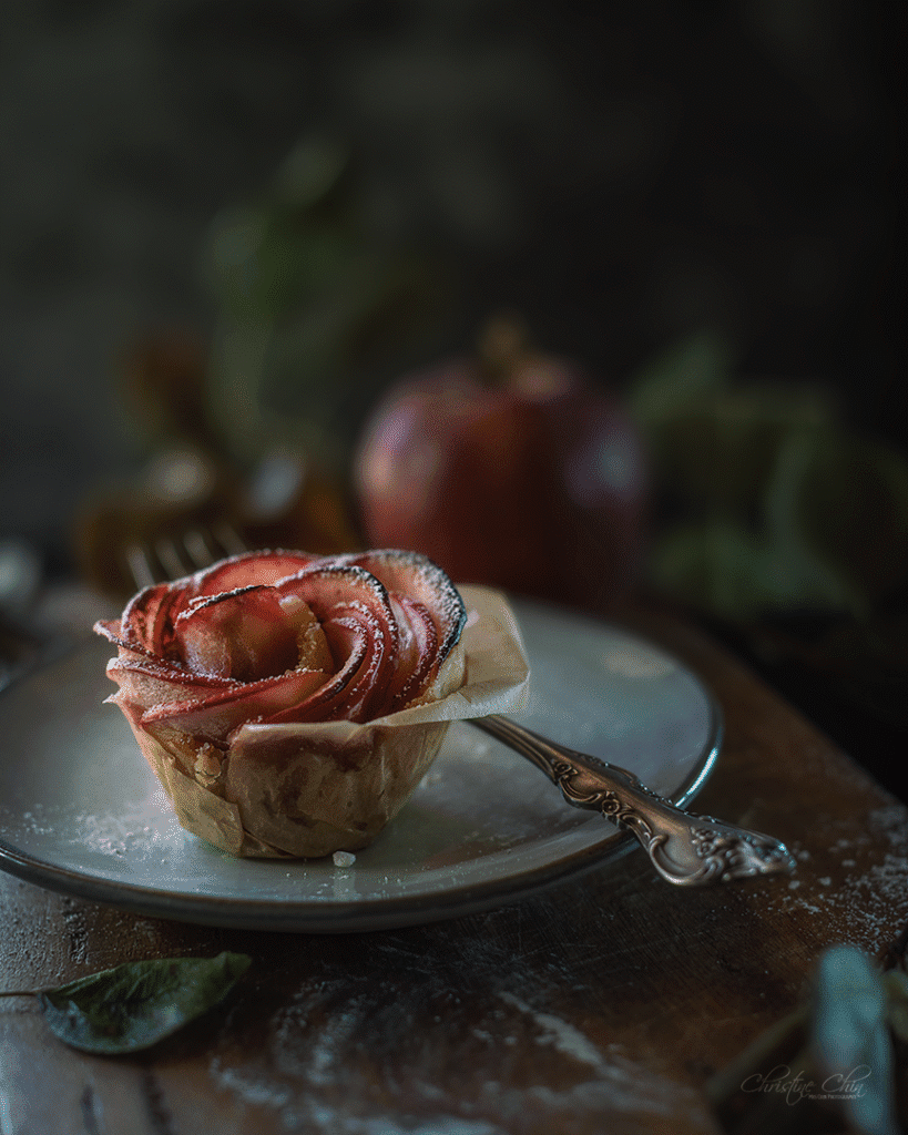 Puff Pastry Apple Roses